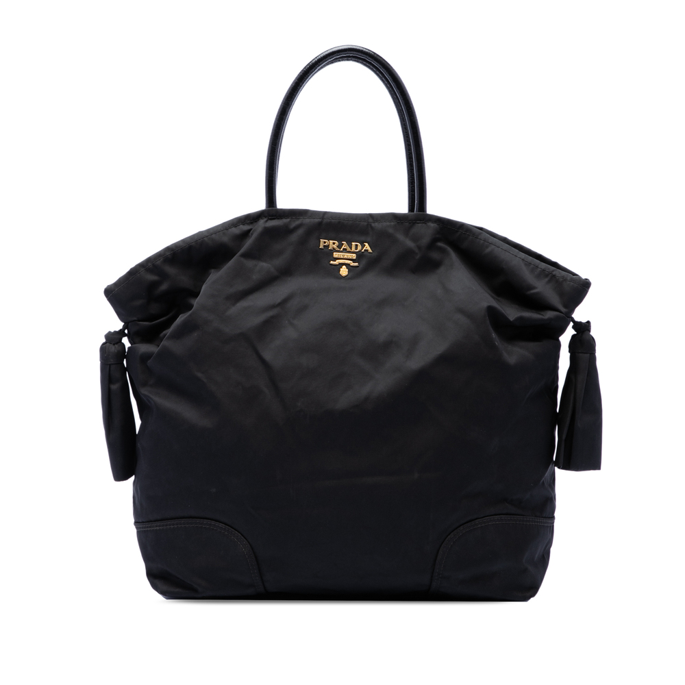 Pre-Loved Prada Tessuto Bow Tote